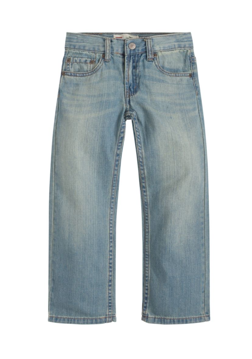 Boys 8-20 505 Husky Regular Blue Jeans