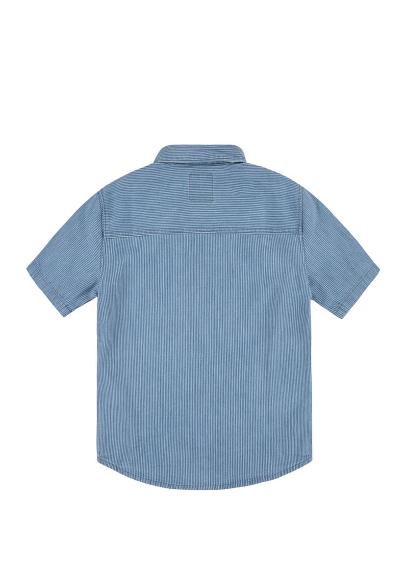 Boys 8-20 All Over Print Button Down Shirt