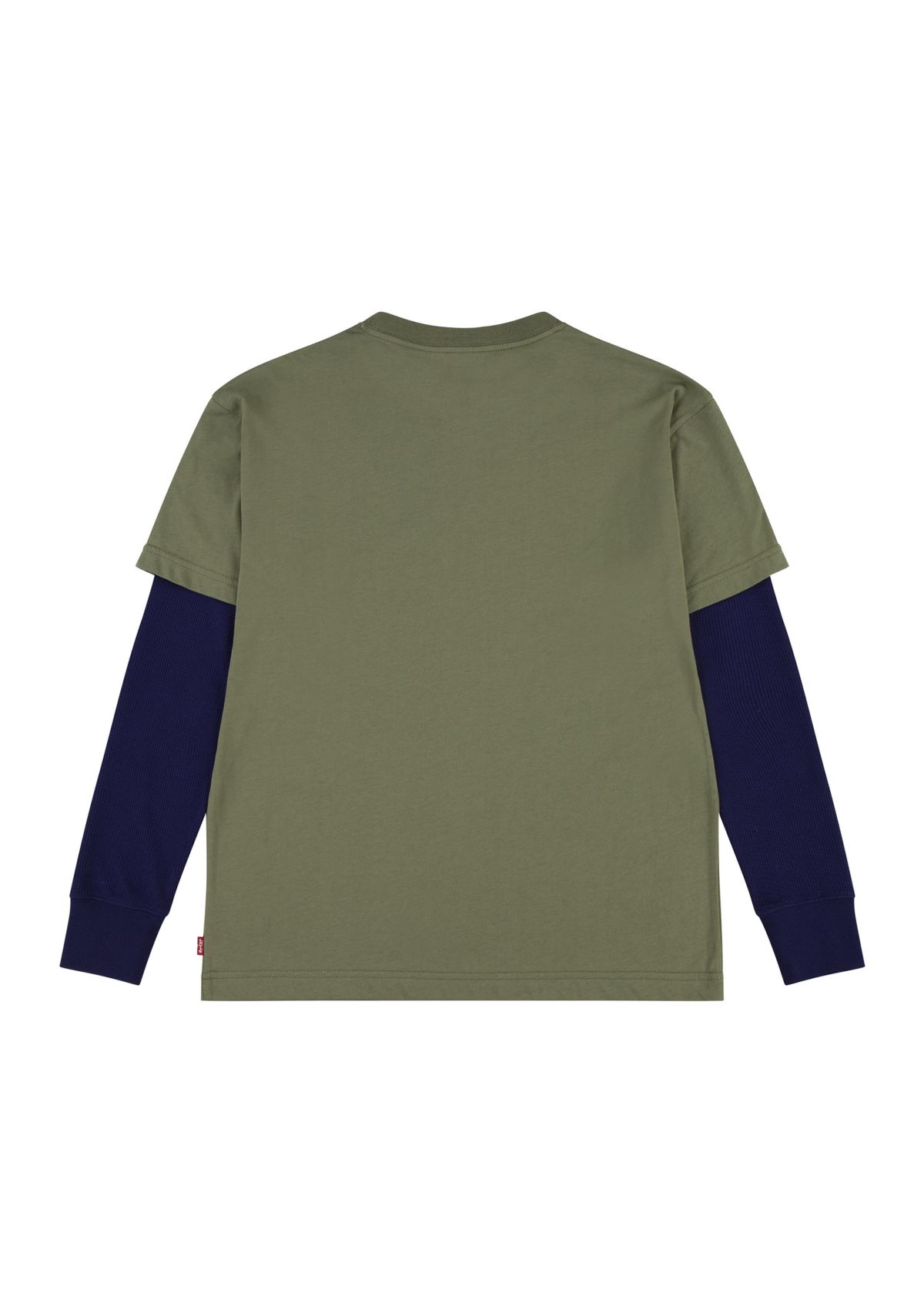 Boys 8-20 Long Sleeve 2Fer Graphic T-Shirt 