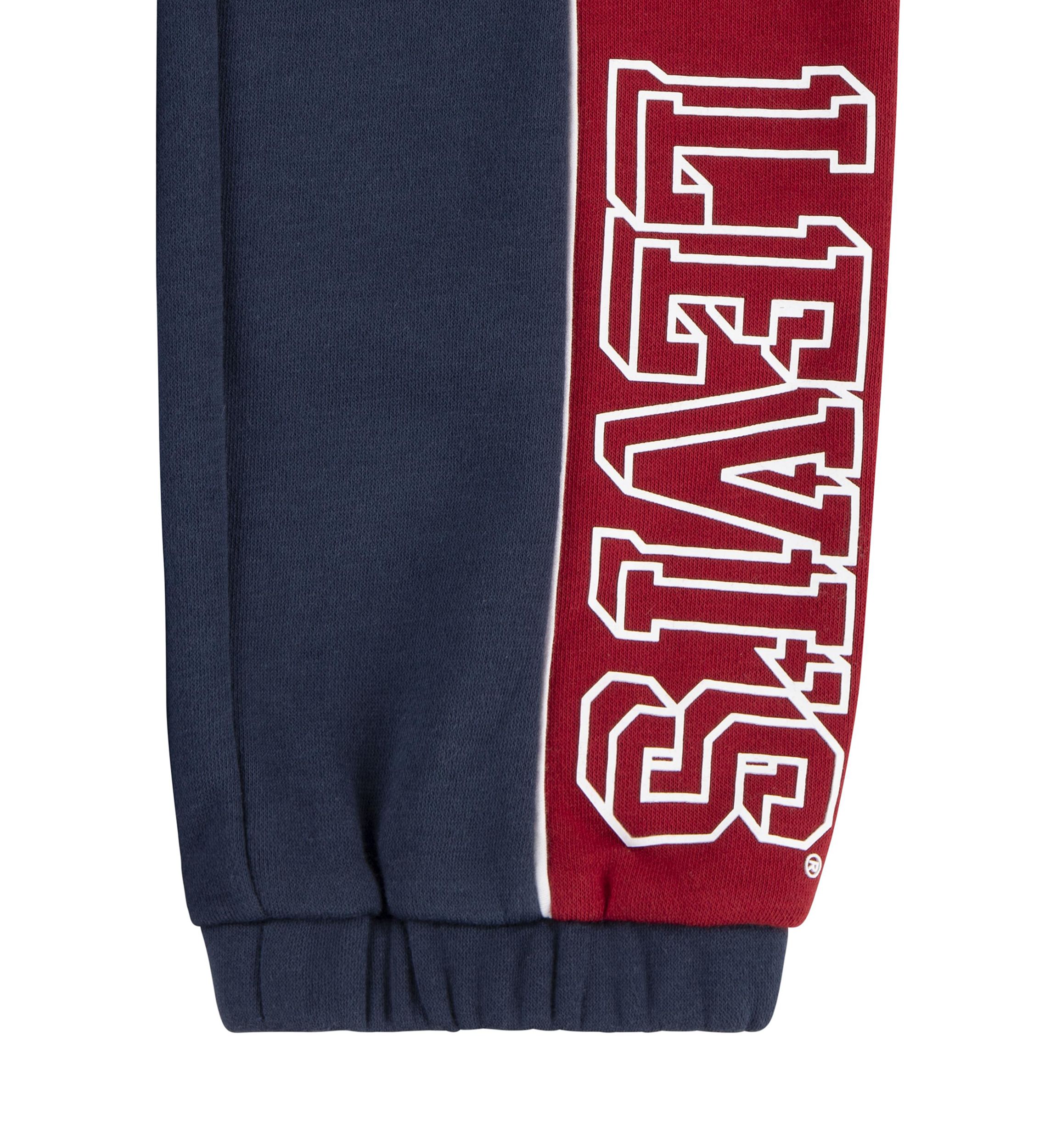 Boys 8-20 Logo Color Block Piped Joggers