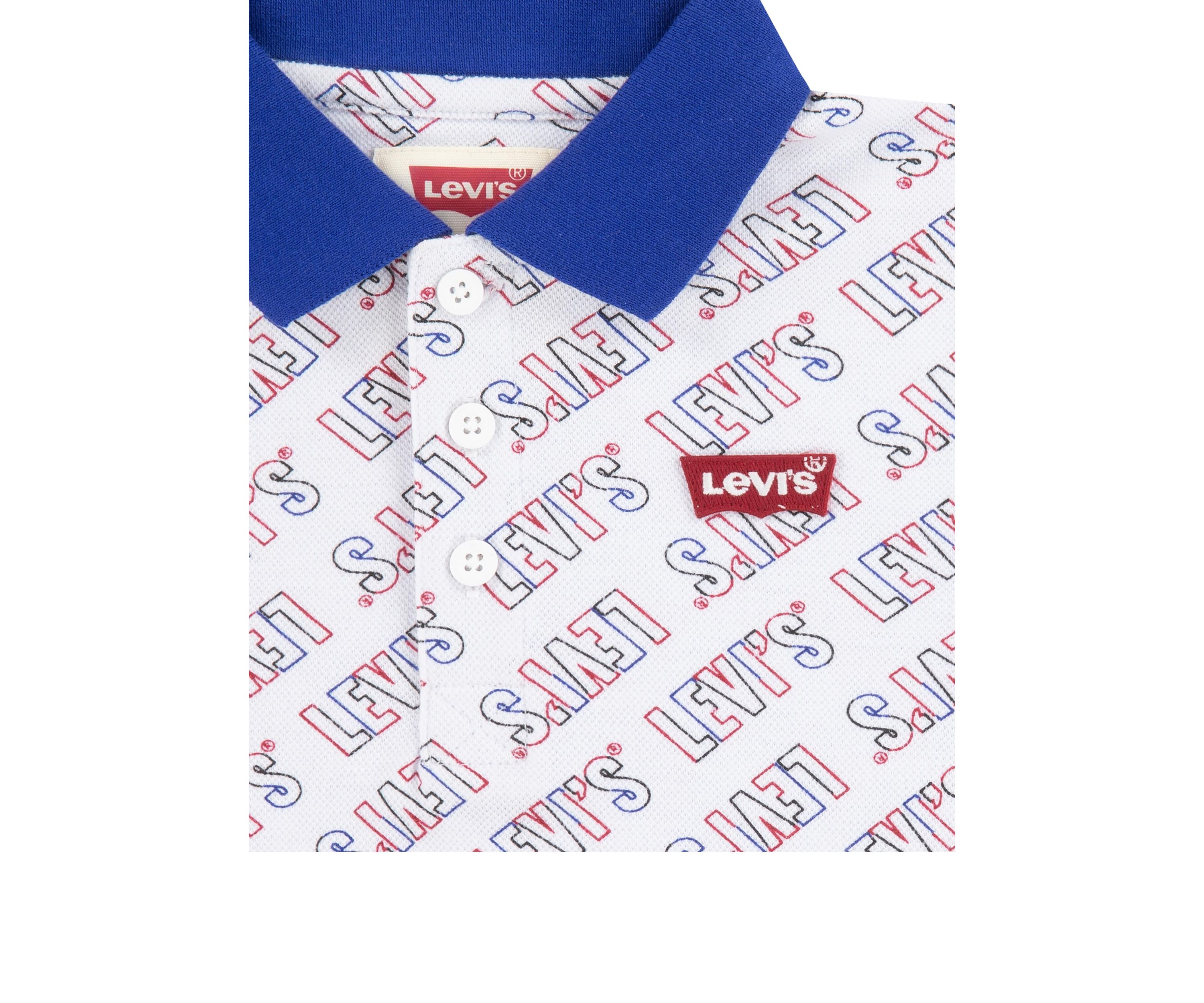 Boys 8-20 Printed Polo T-Shirt