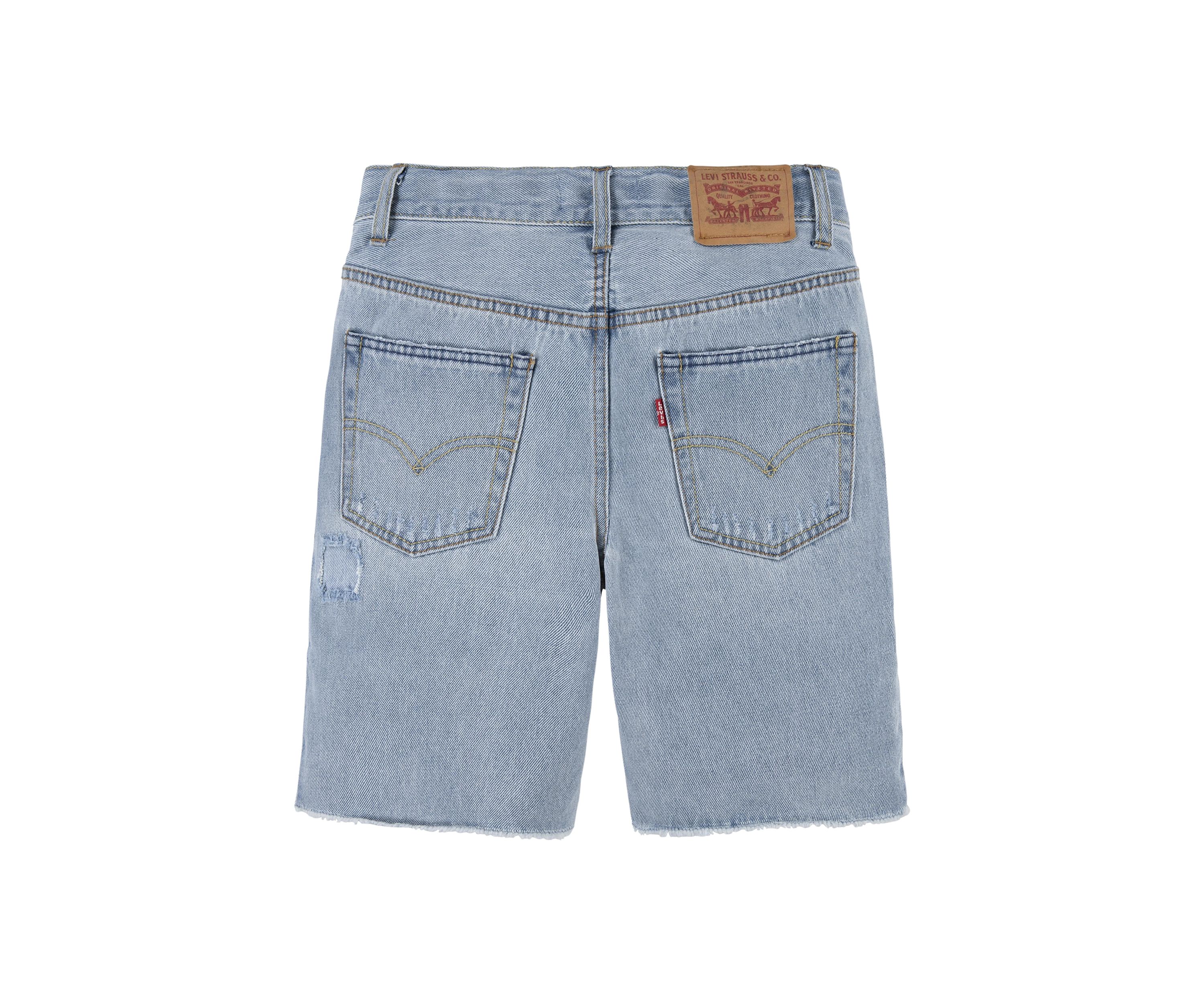 Boys 8-20 Destructed Slim Shorts