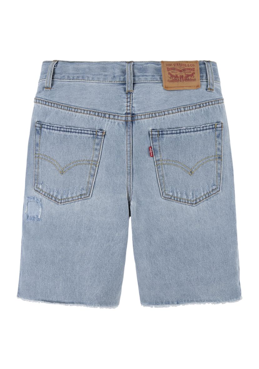 Boys 8-20 Destructed Slim Shorts