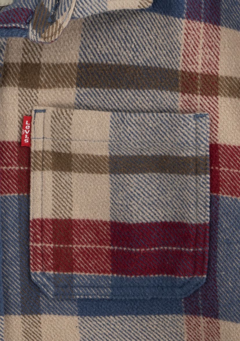 Boys 8-20 Hooded Flannel Shirt
