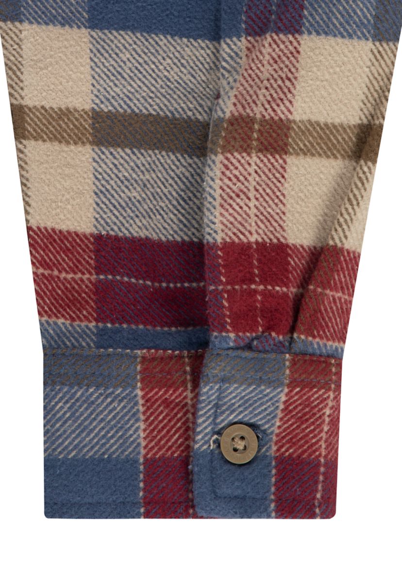 Boys 8-20 Hooded Flannel Shirt