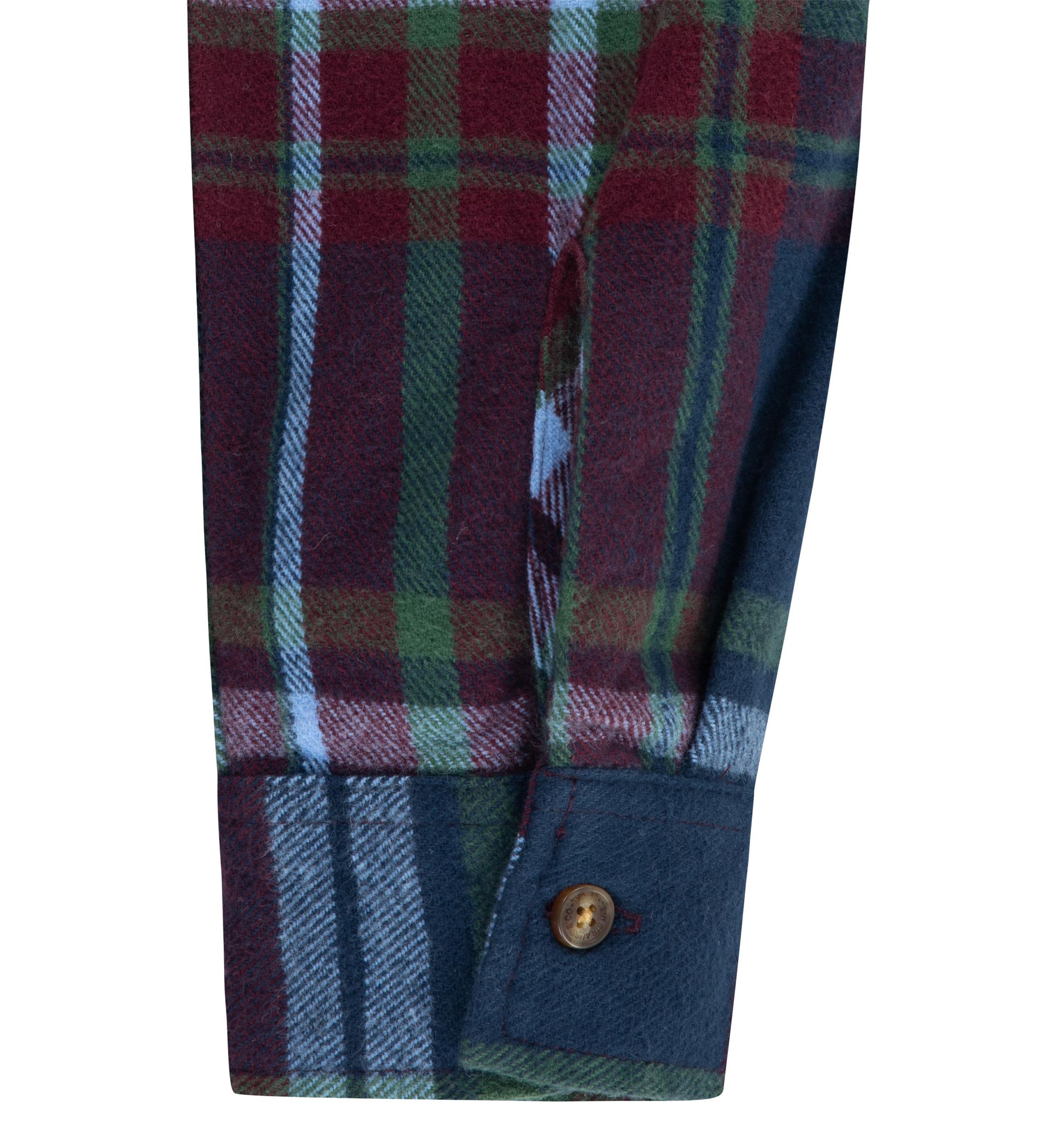 Boys 8-20 Plaid Printed Flannel Shirt