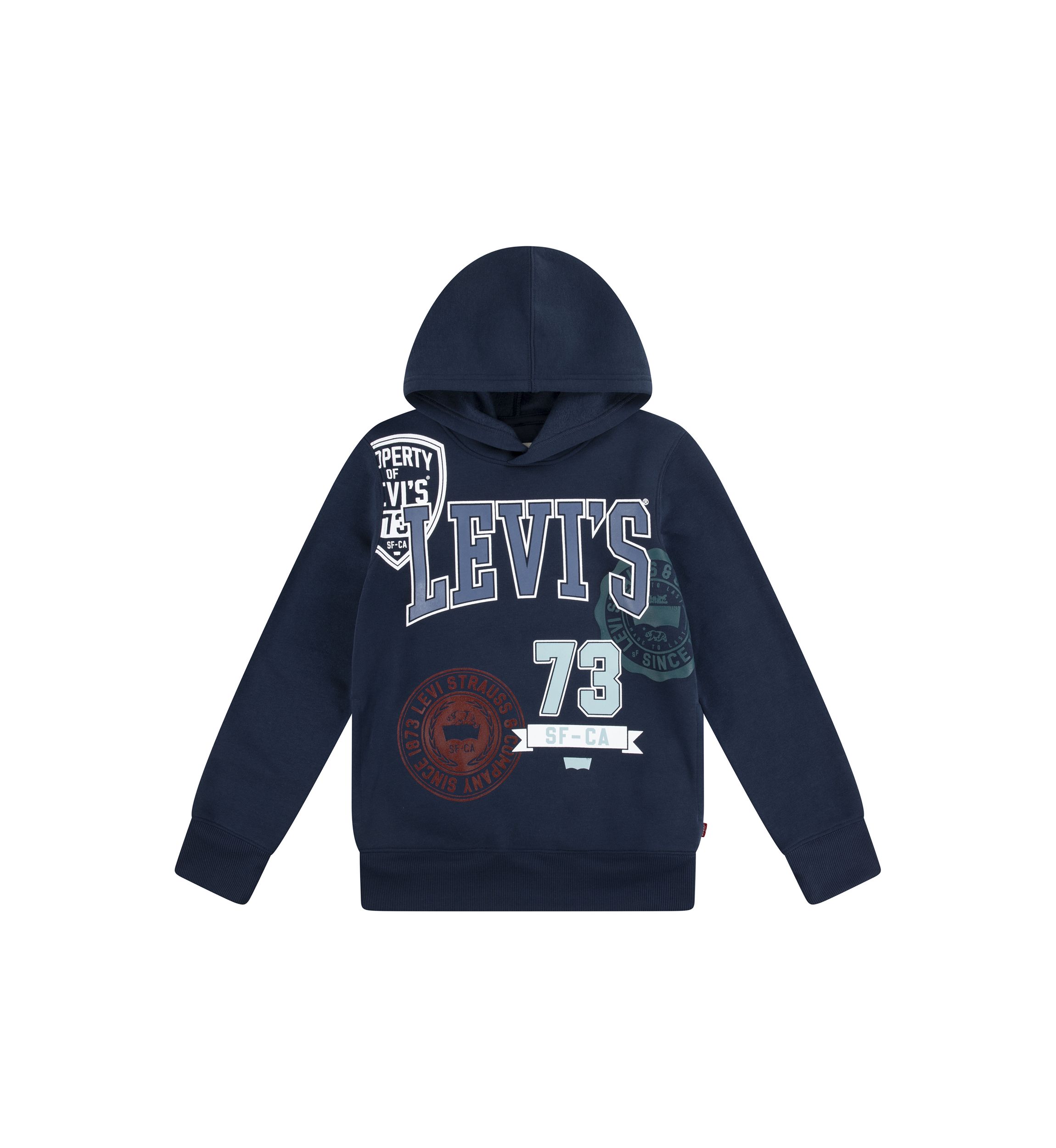 Boys 8-20 Prep Crest Hoodie