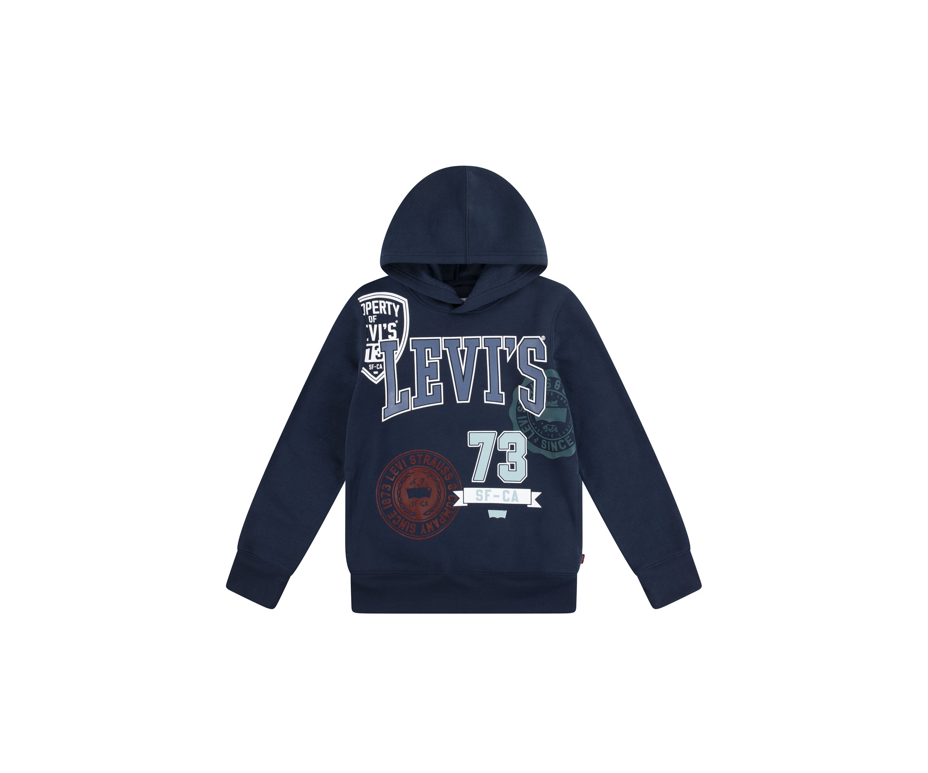 Boys 8-20 Prep Crest Hoodie
