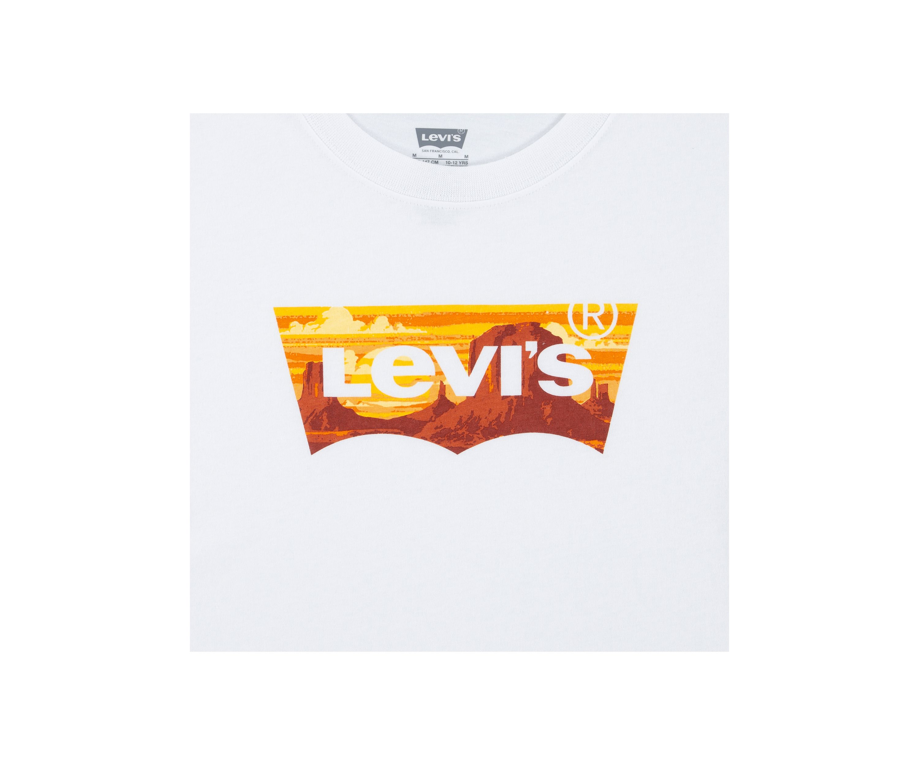 Boys 8-20 Golden Glow Logo Graphic Batwing T-Shirt