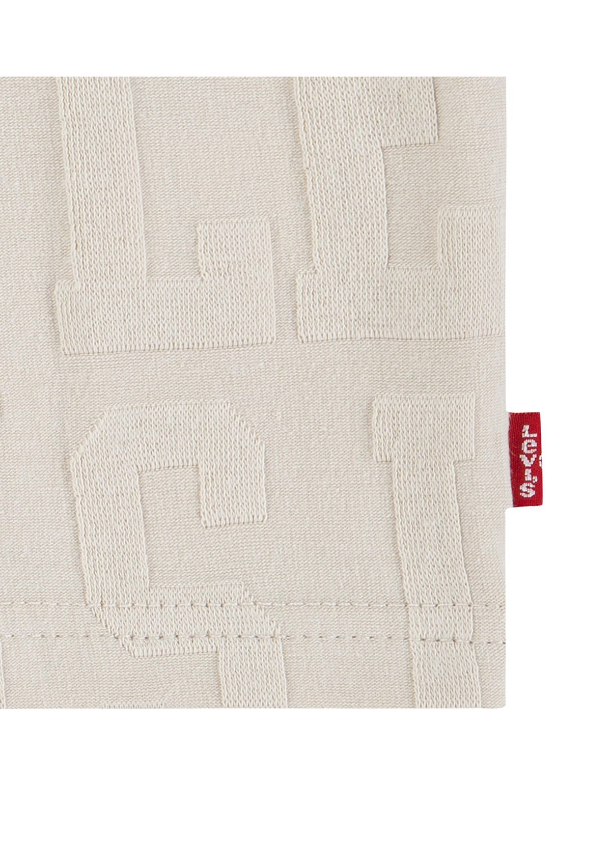 Boys 8-20 Branded Short Sleeve Jacquard T-Shirt