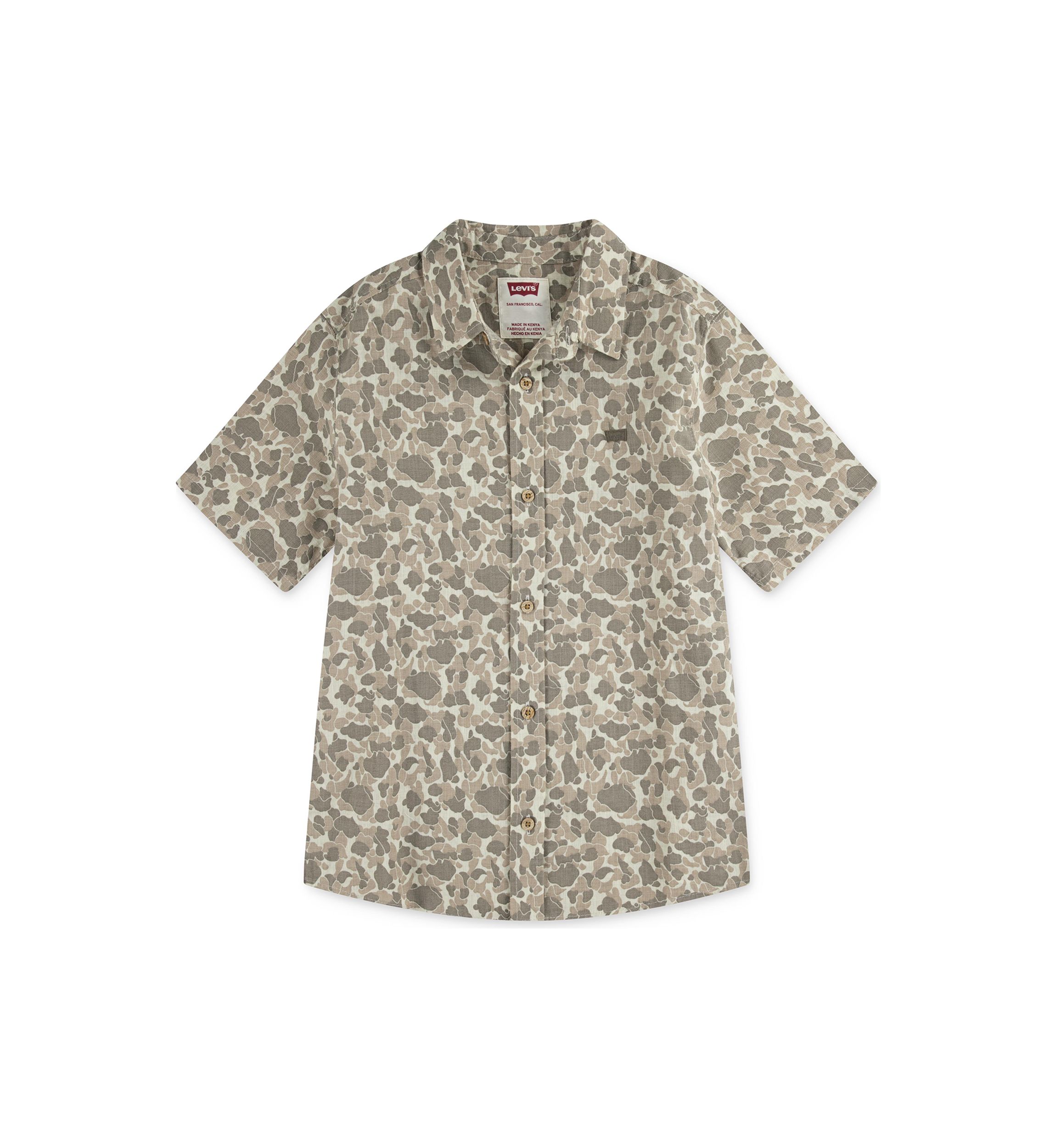Boys 8-20 Short Sleeve Woven Shirt 