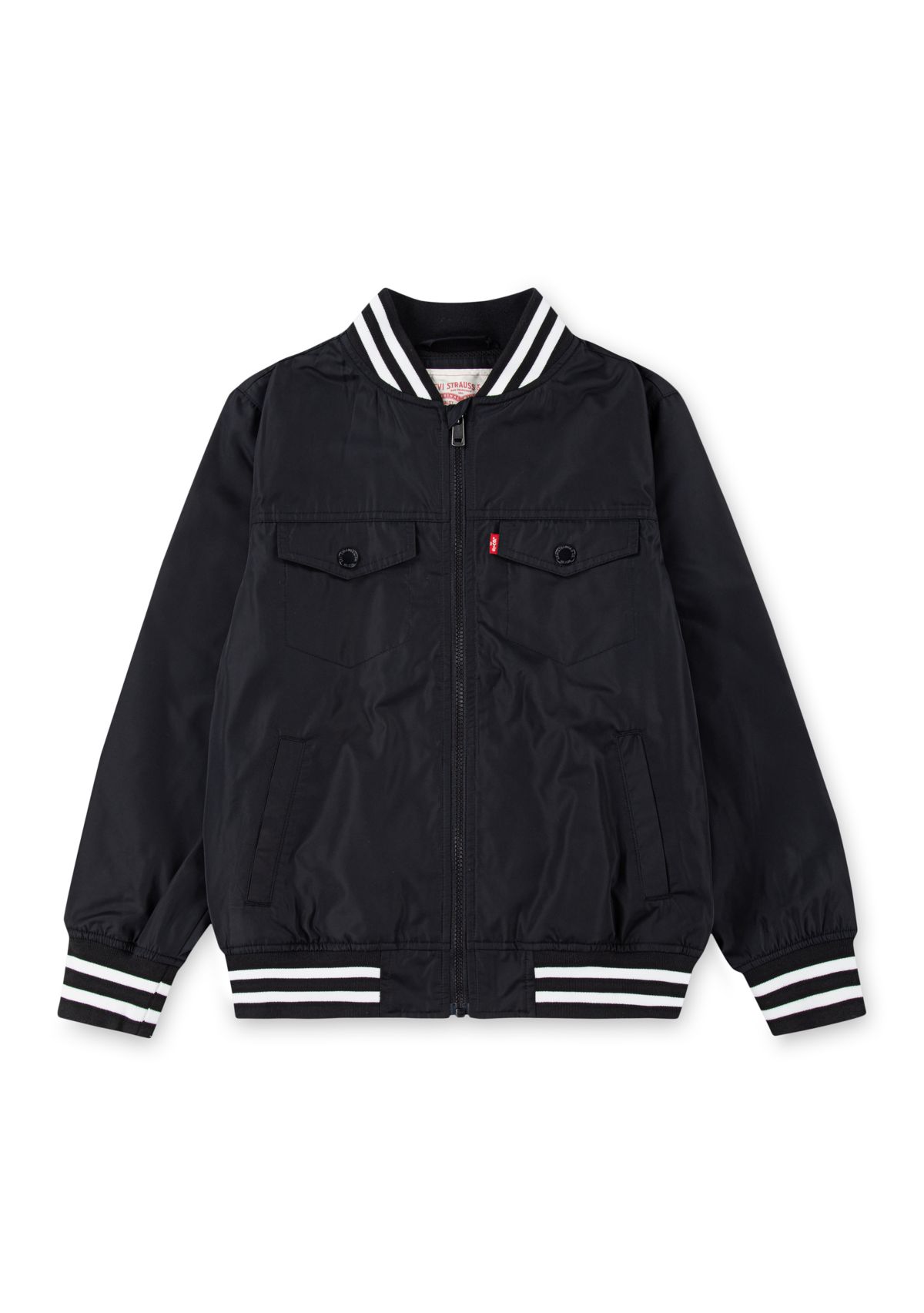 Boys 8-20 Short Sleeve Lined Bomber Jacket 
