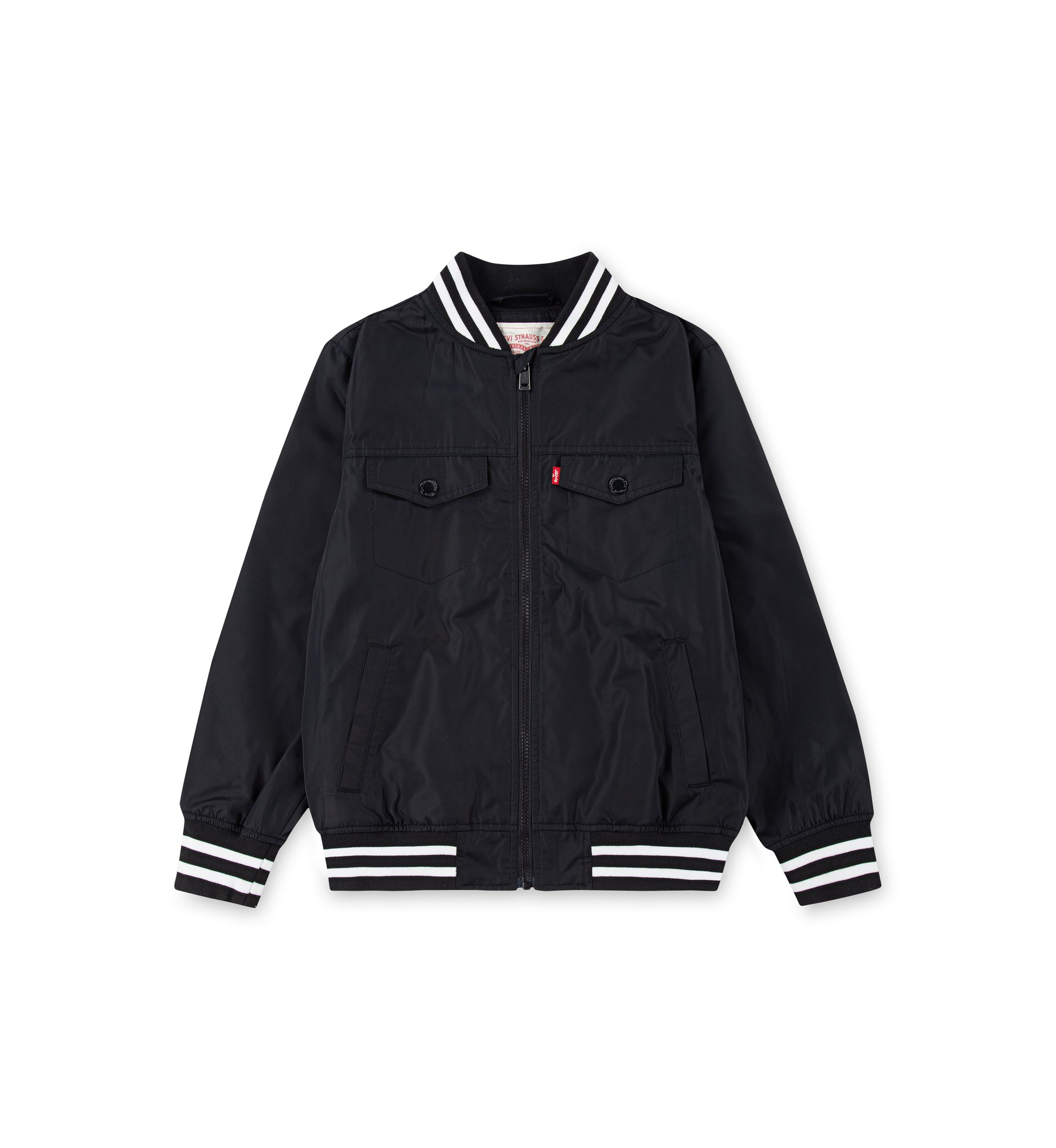 Boys 8-20 Short Sleeve Lined Bomber Jacket 