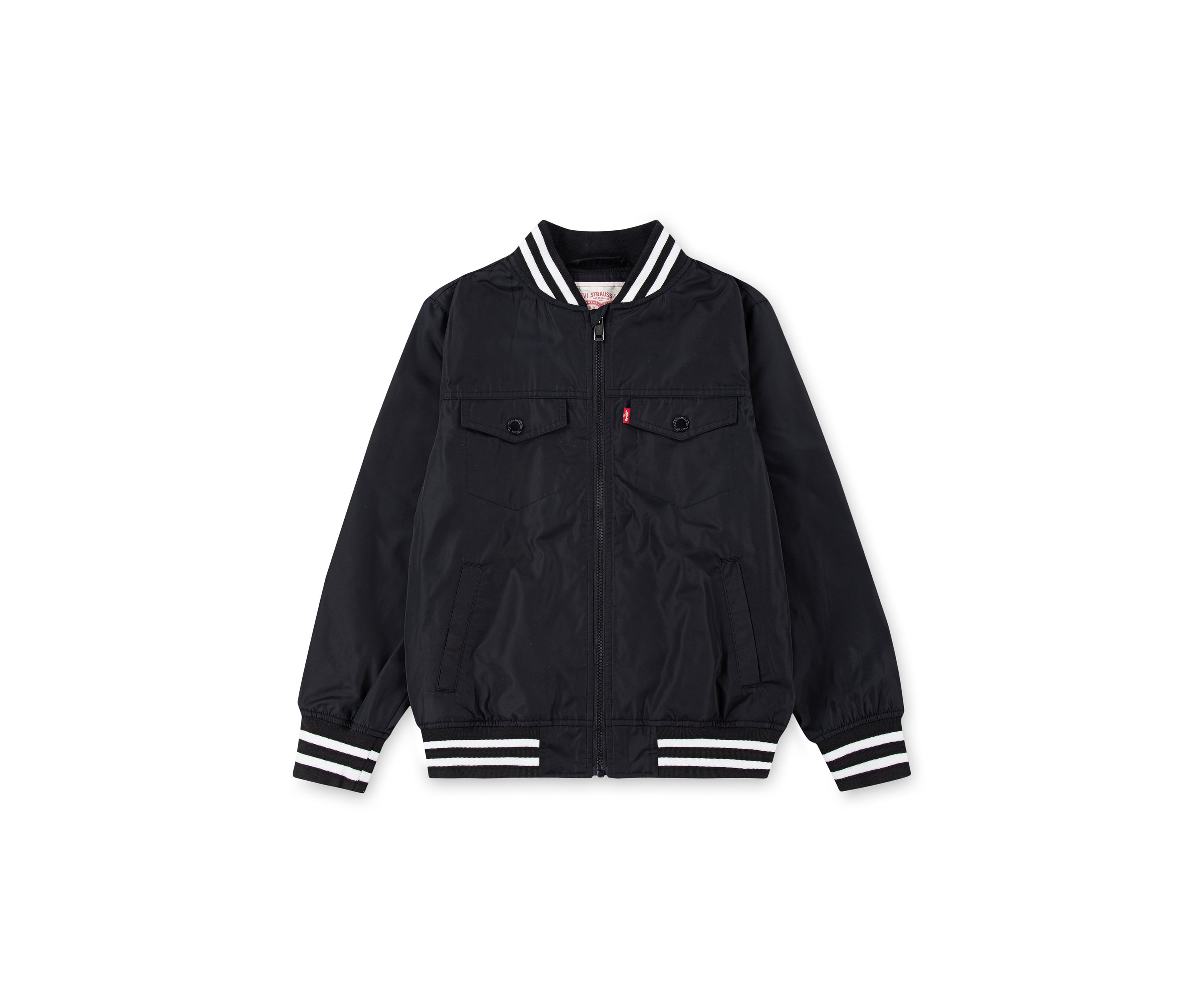 Boys 8-20 Short Sleeve Lined Bomber Jacket 