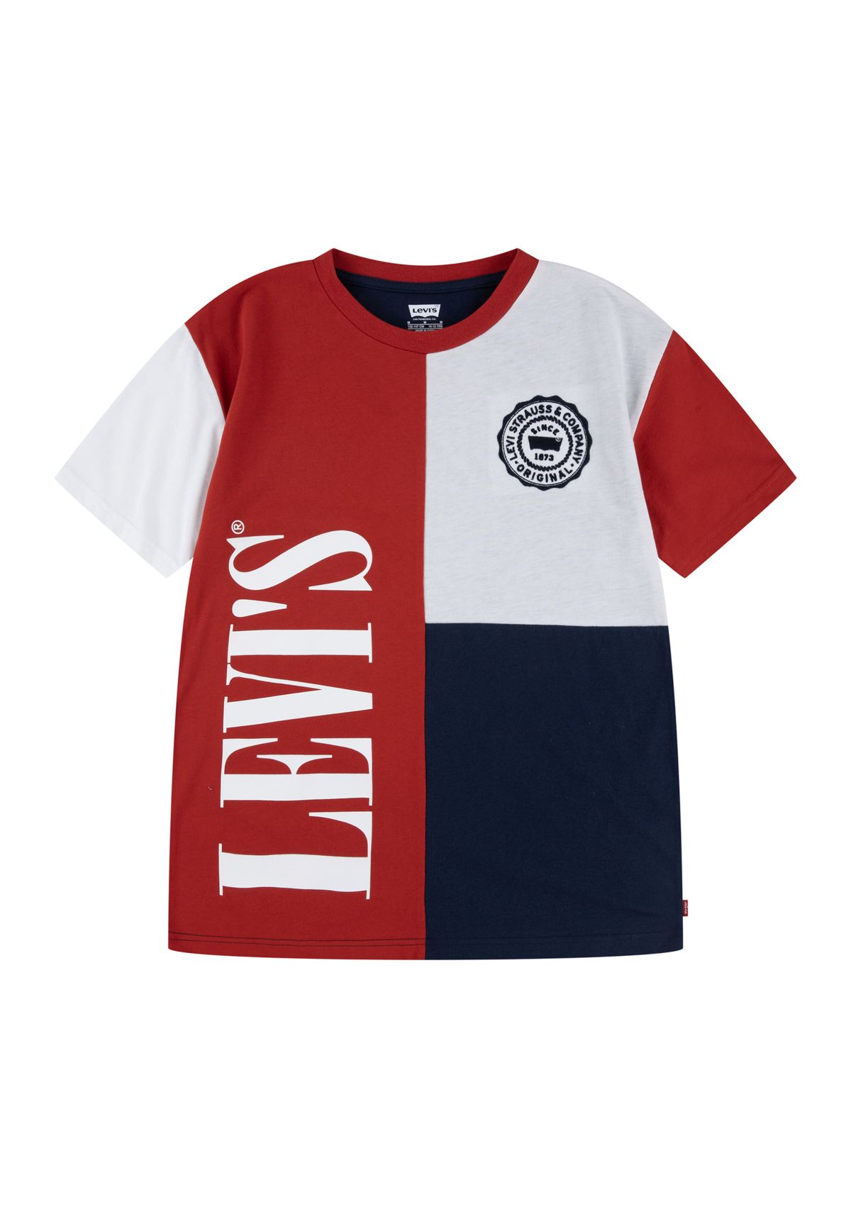 Boys 8-20 Sporty Color Blocked Graphic T-Shirt