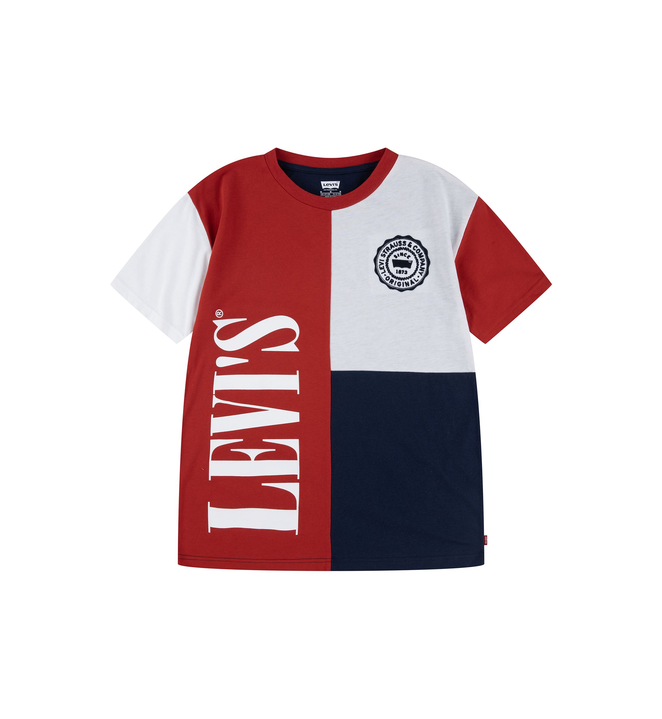 Boys 8-20 Sporty Color Blocked Graphic T-Shirt