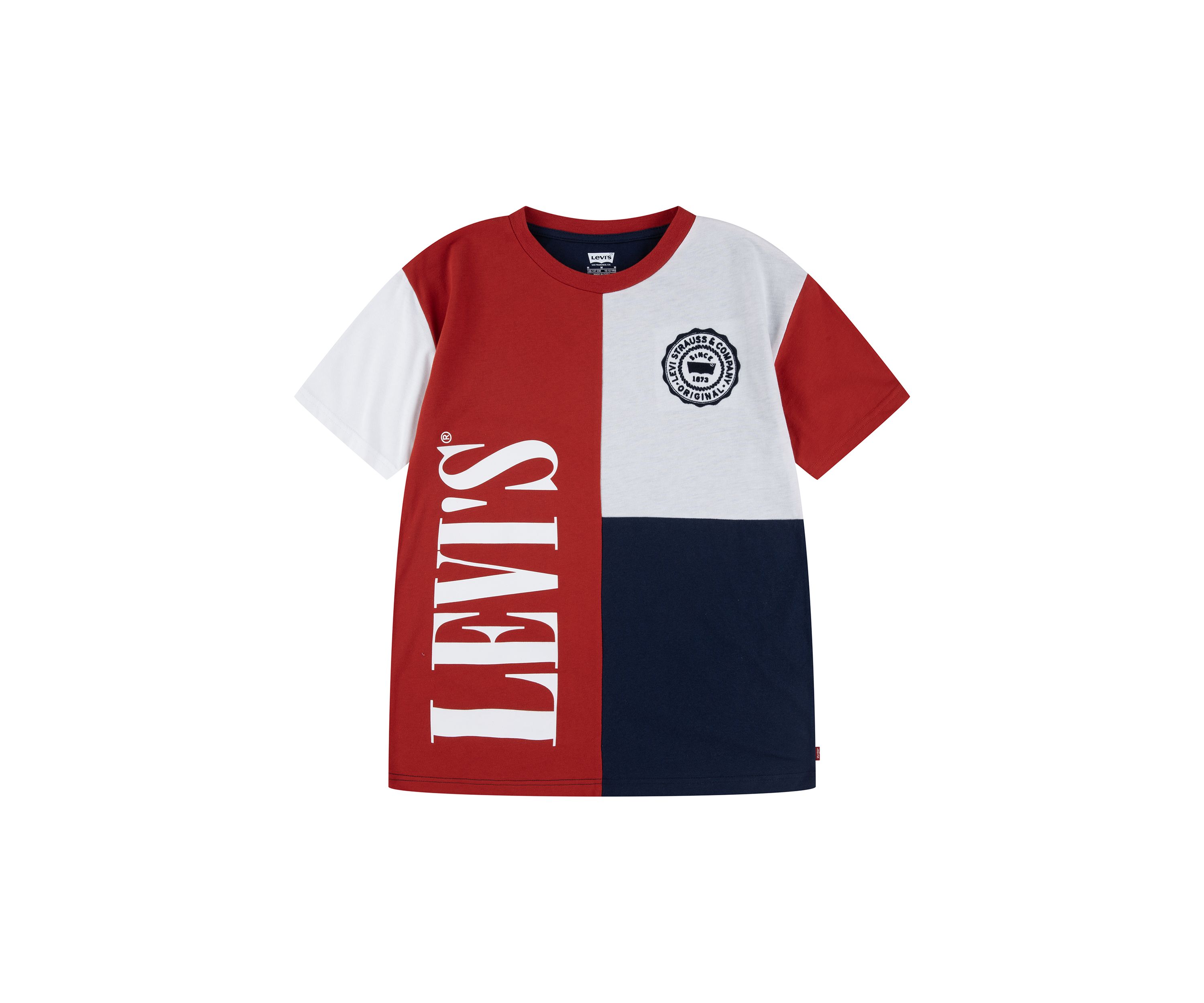 Boys 8-20 Sporty Color Blocked Graphic T-Shirt