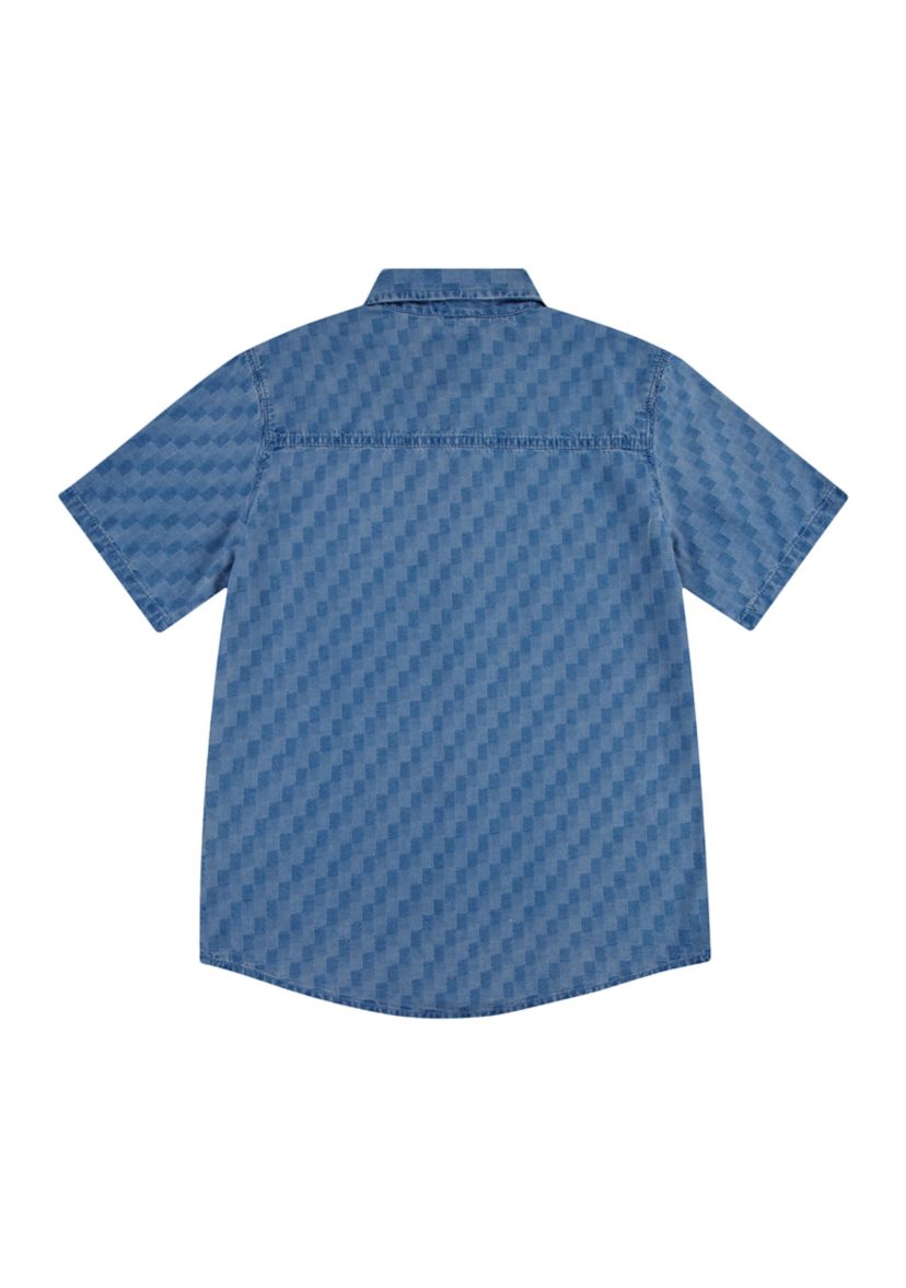 Boys 8-20 Printed Cotton Shirt 