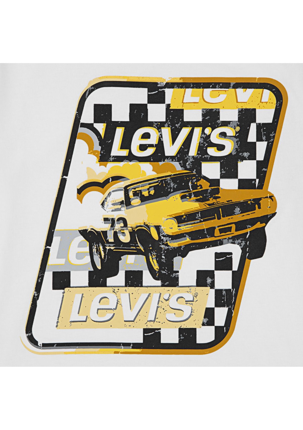 Boys 8-20 Race to the Finish Line Short Sleeve Graphic T-Shirt