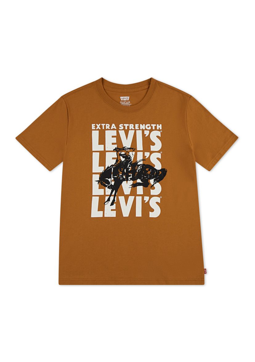 Boys 8-20 Short Sleeve Saddle Up Graphic T-Shirt 