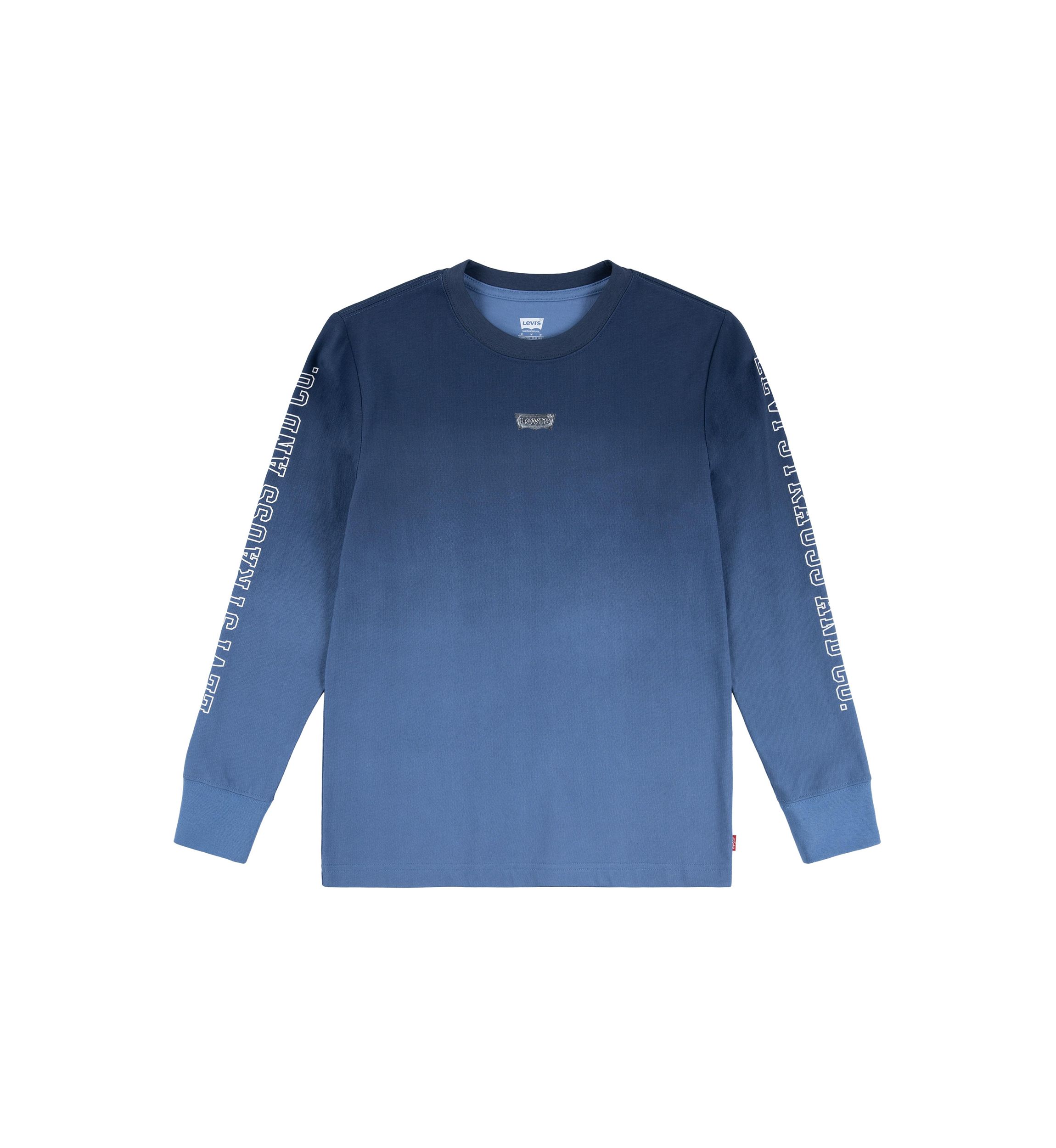 Boys 8-20 Ombré Metallic Logo Batwing T-Shirt