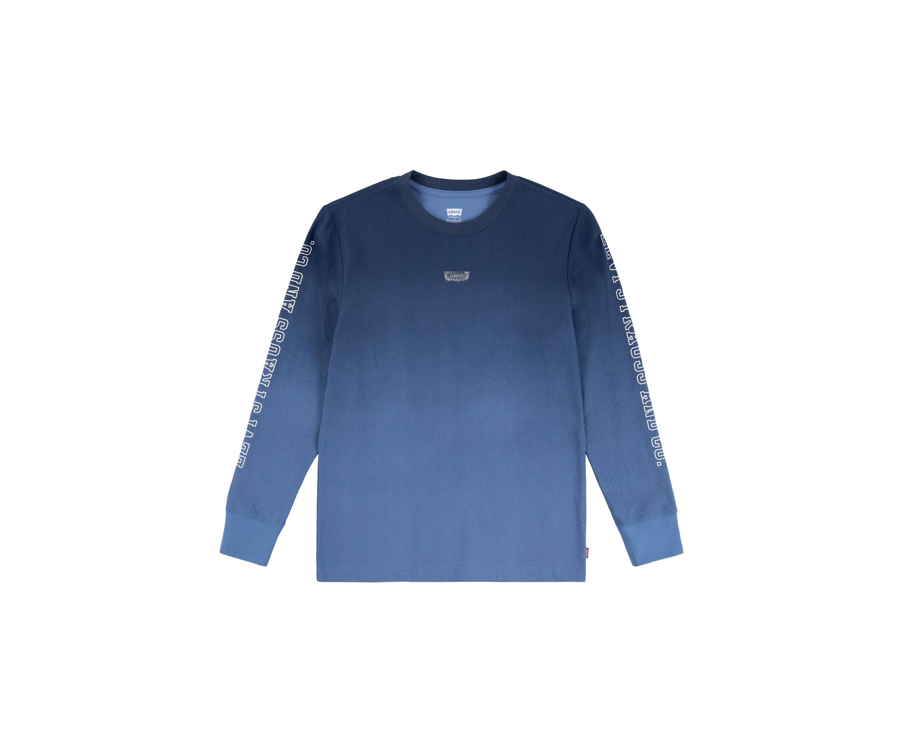 Boys 8-20 Ombré Metallic Logo Batwing T-Shirt