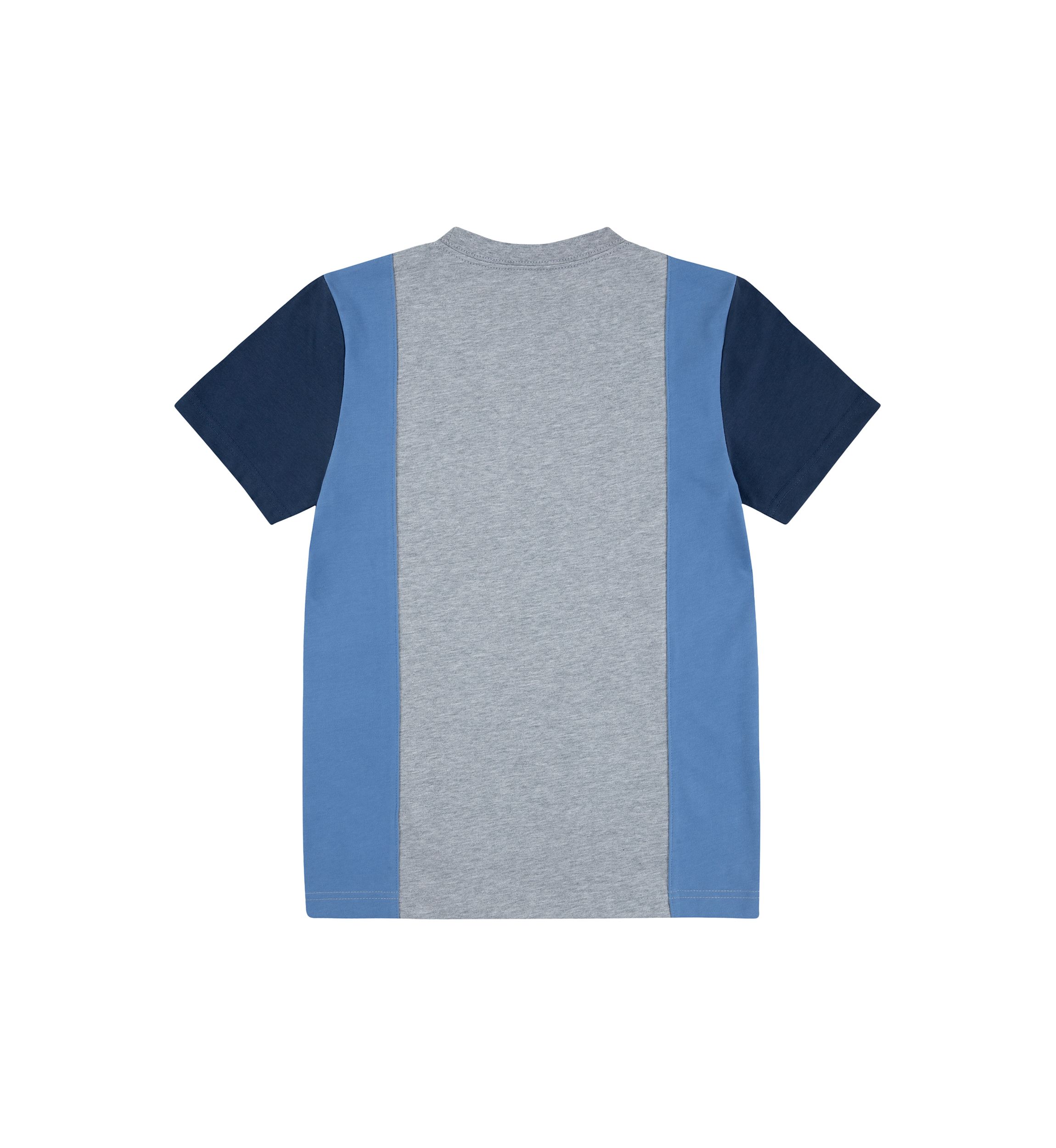 Boys 8-20 Tri Color Blocked Short Sleeve T-Shirt