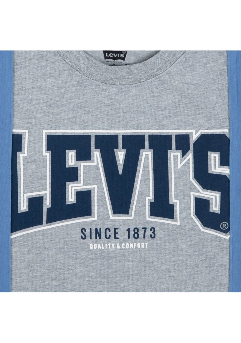Boys 8-20 Tri Color Blocked Short Sleeve T-Shirt