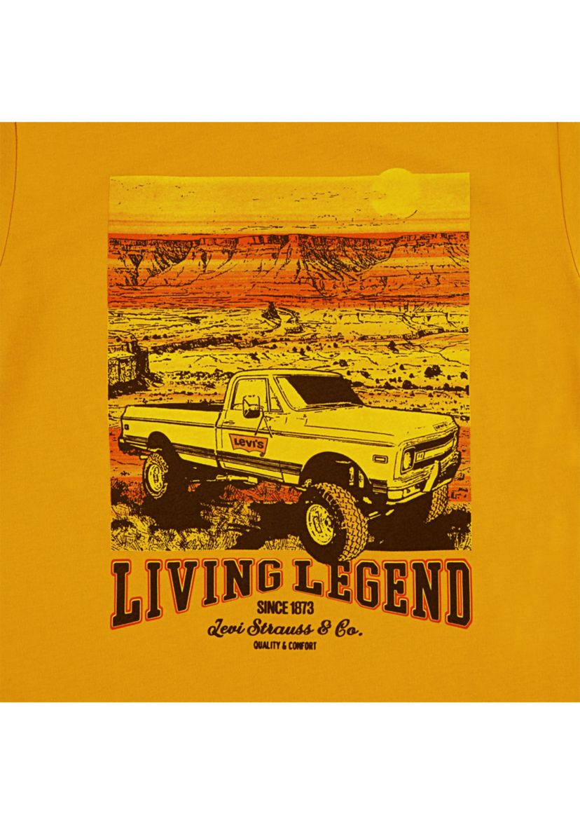 Boys 8-20 Big Rig Short Sleeve Graphic T-Shirt