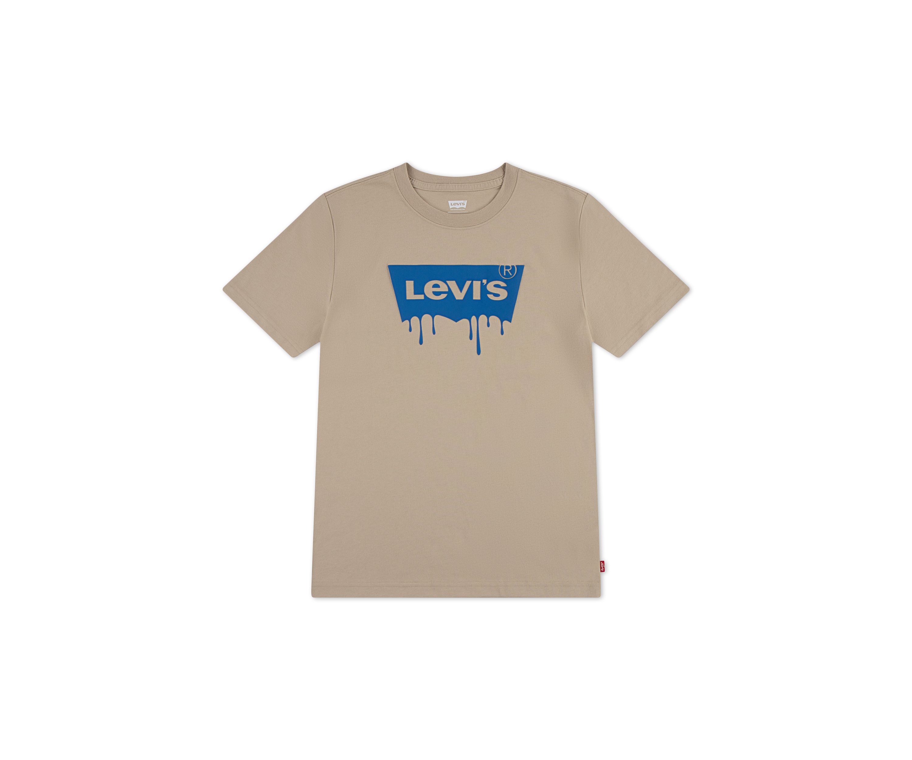Boys 8-20 Long Sleeve Dipped Logo Graphic T-Shirt 