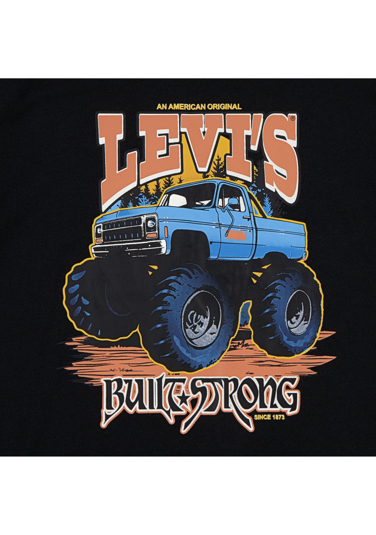 Boys 8-20 Short Sleeve Monster Truck Graphic T-Shirt 
