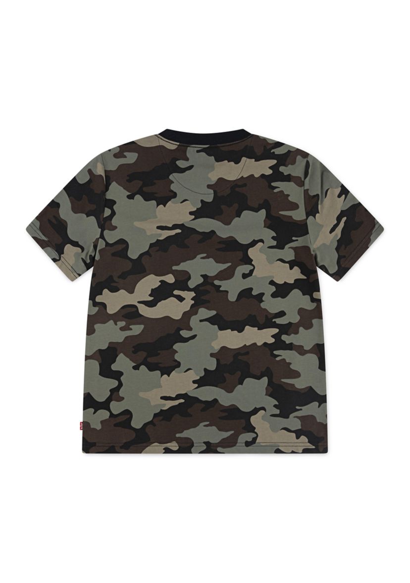 Boys 4-7 Short Sleeve Camouflage T-Shirt 