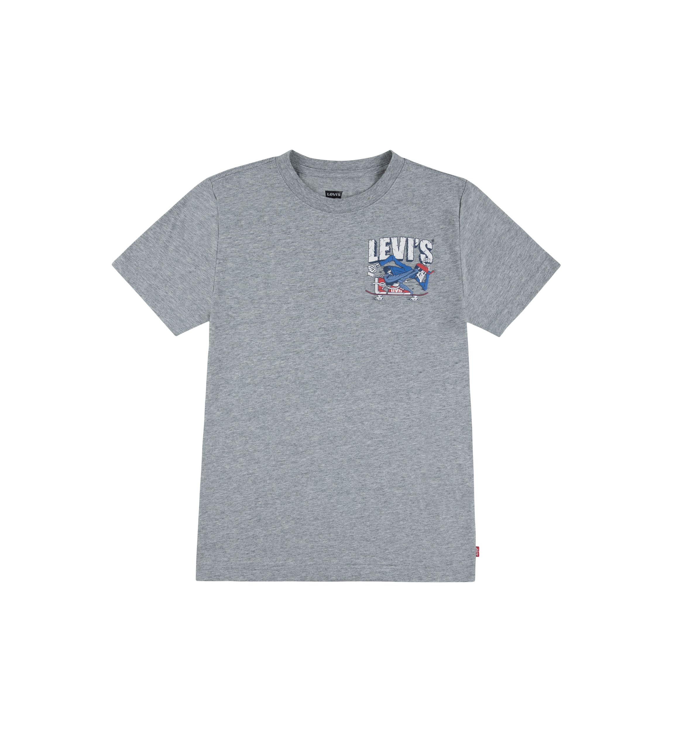 Boys 8-20 Skateboarding Skeleton Graphic T-Shirt