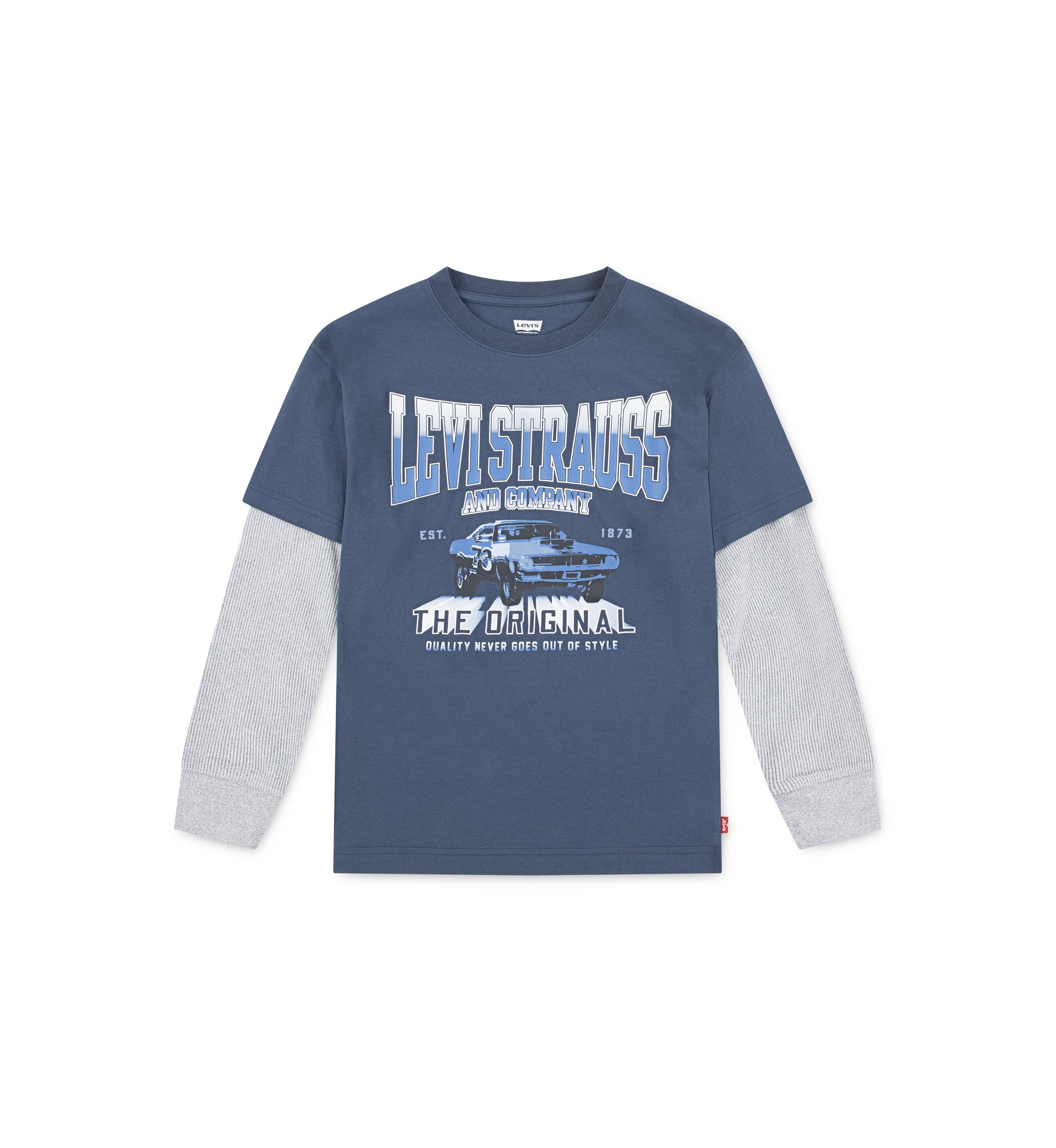 Boys 8-20 Muscle Car 2Fer Graphic T-Shirt