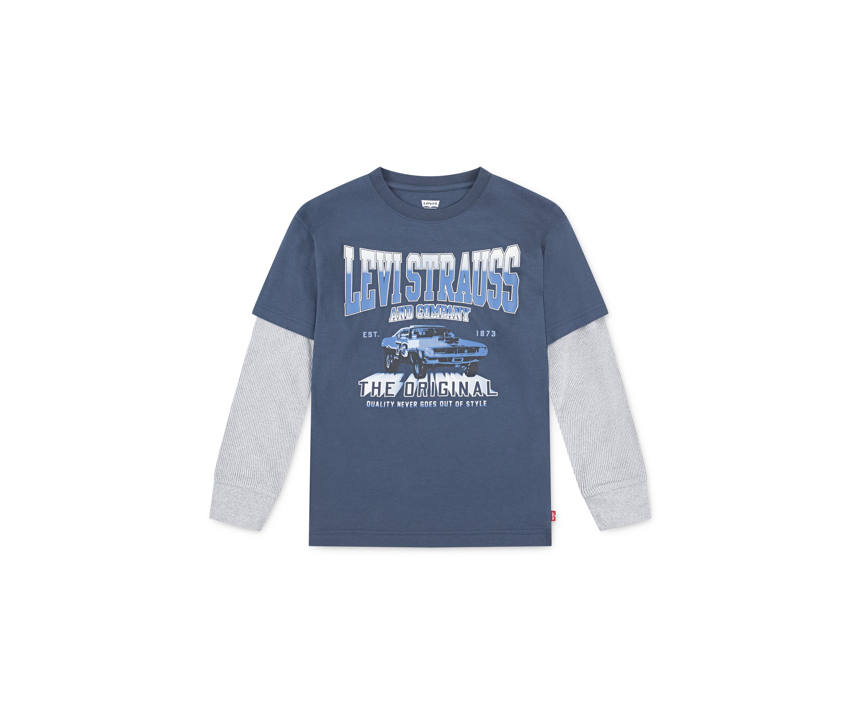 Boys 8-20 Muscle Car 2Fer Graphic T-Shirt