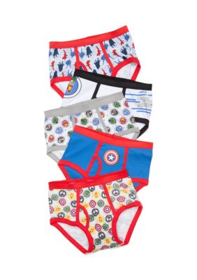 Marvel™ 5-Pack Avengers Characters Underwear Boys 4-7