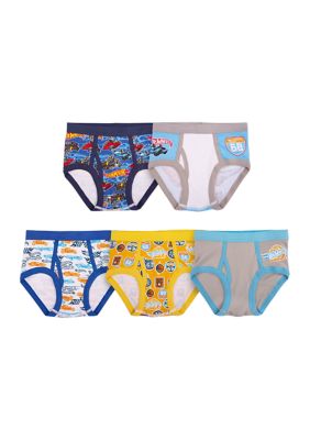 Despicable Me 3 Briefs For Boys - Pack of 5 Underwear For Kids Size 2T/3T 
