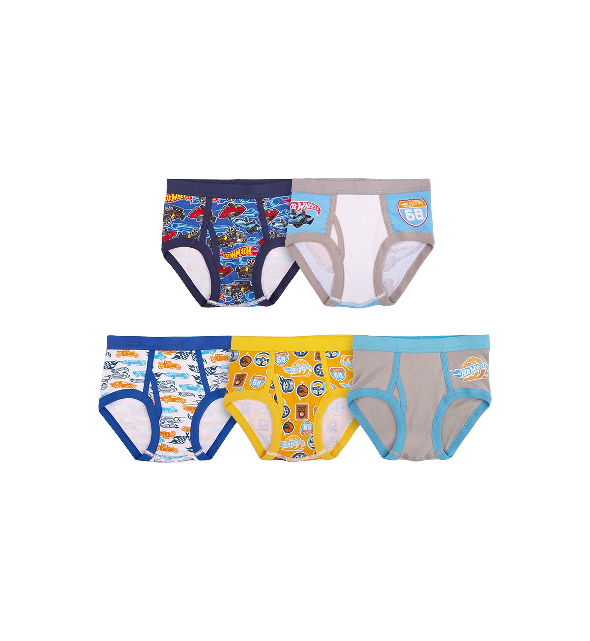 Boys 4-7 Cotton Underwear - 5 Pack