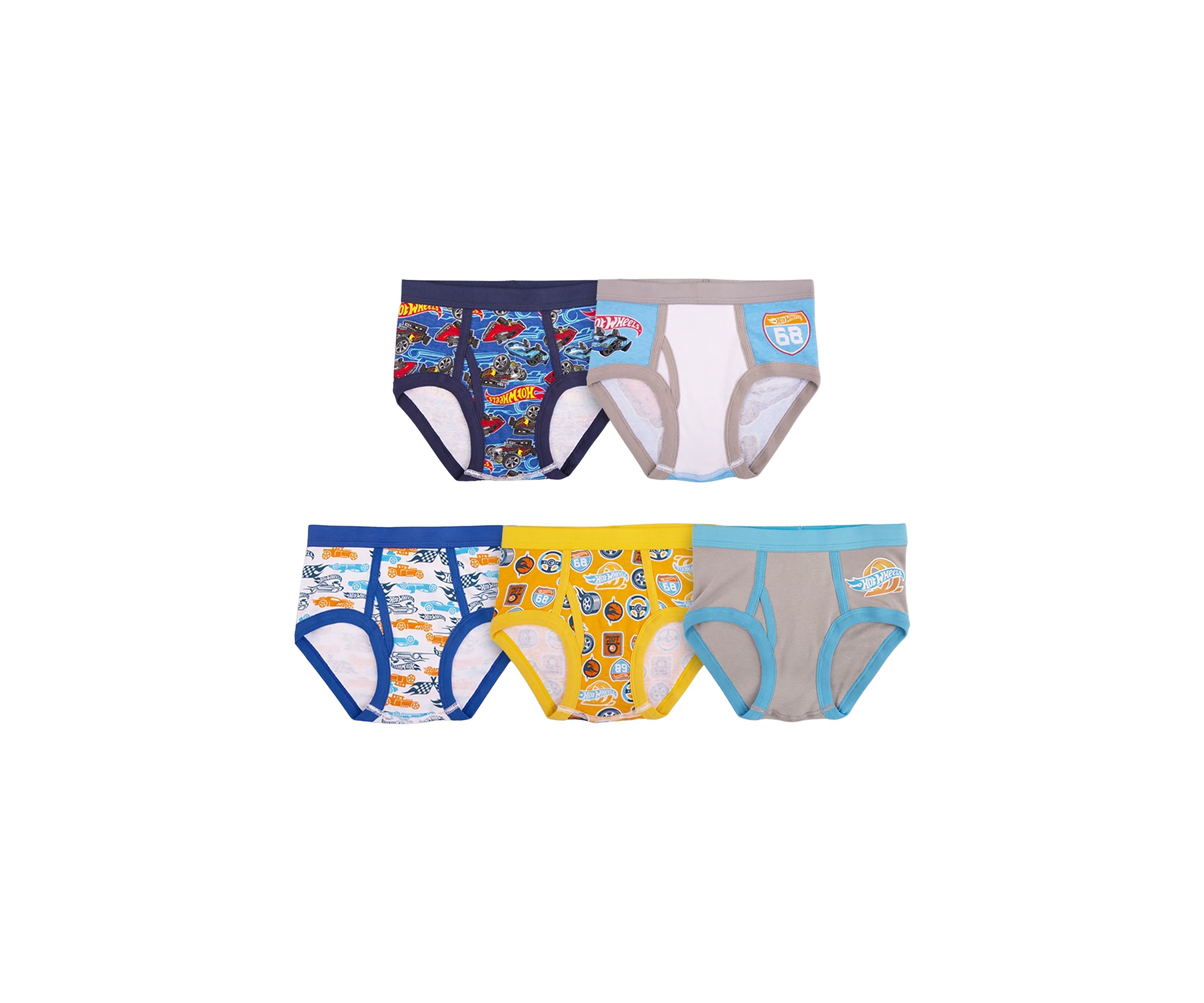 Boys 4-7 Cotton Underwear - 5 Pack