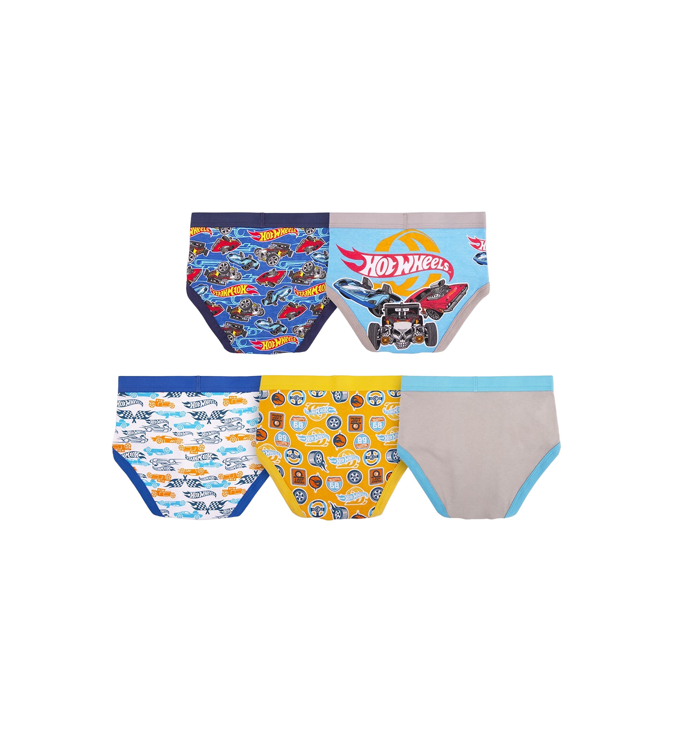 Boys 4-7 Cotton Underwear - 5 Pack