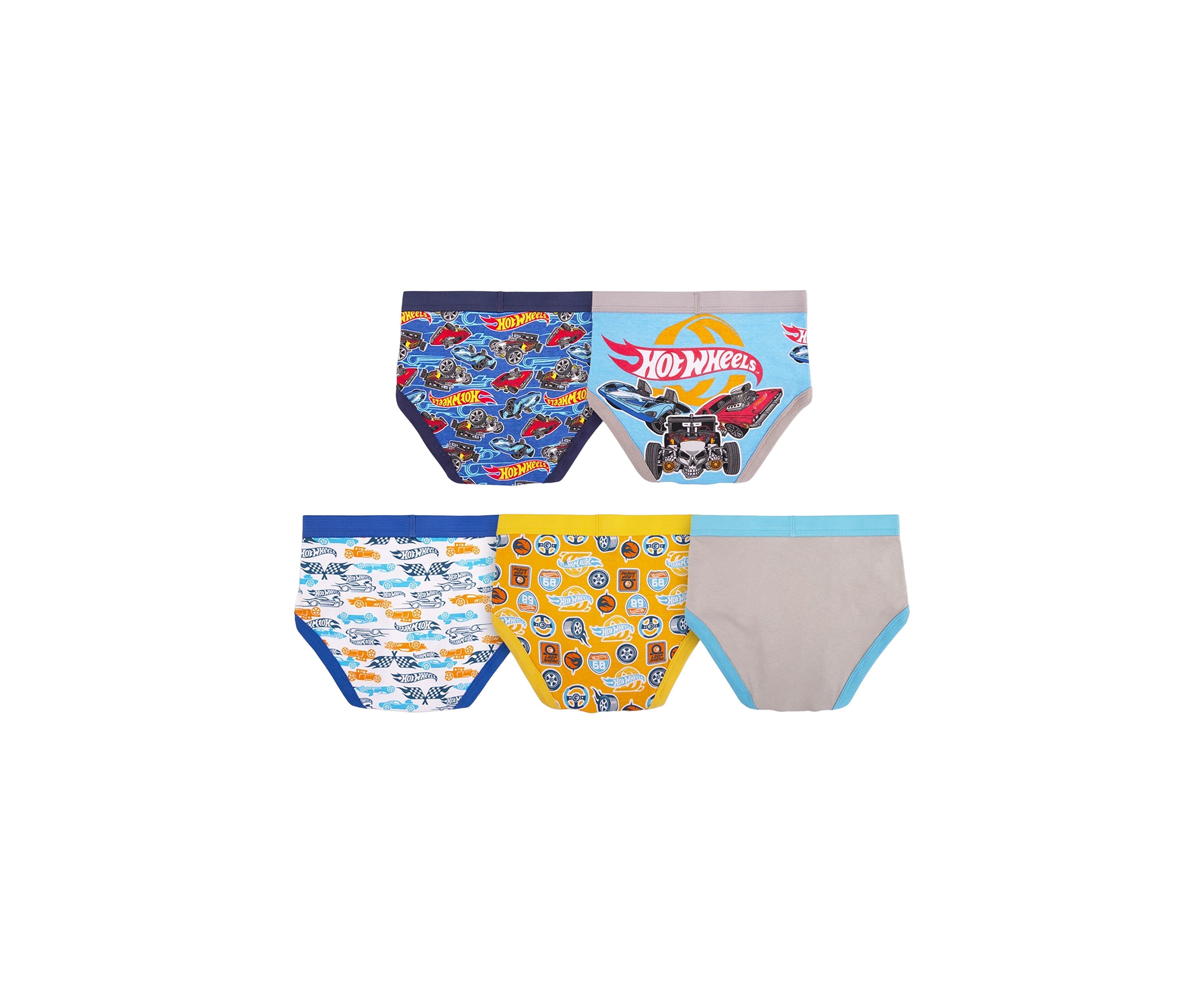 Boys 4-7 Cotton Underwear - 5 Pack