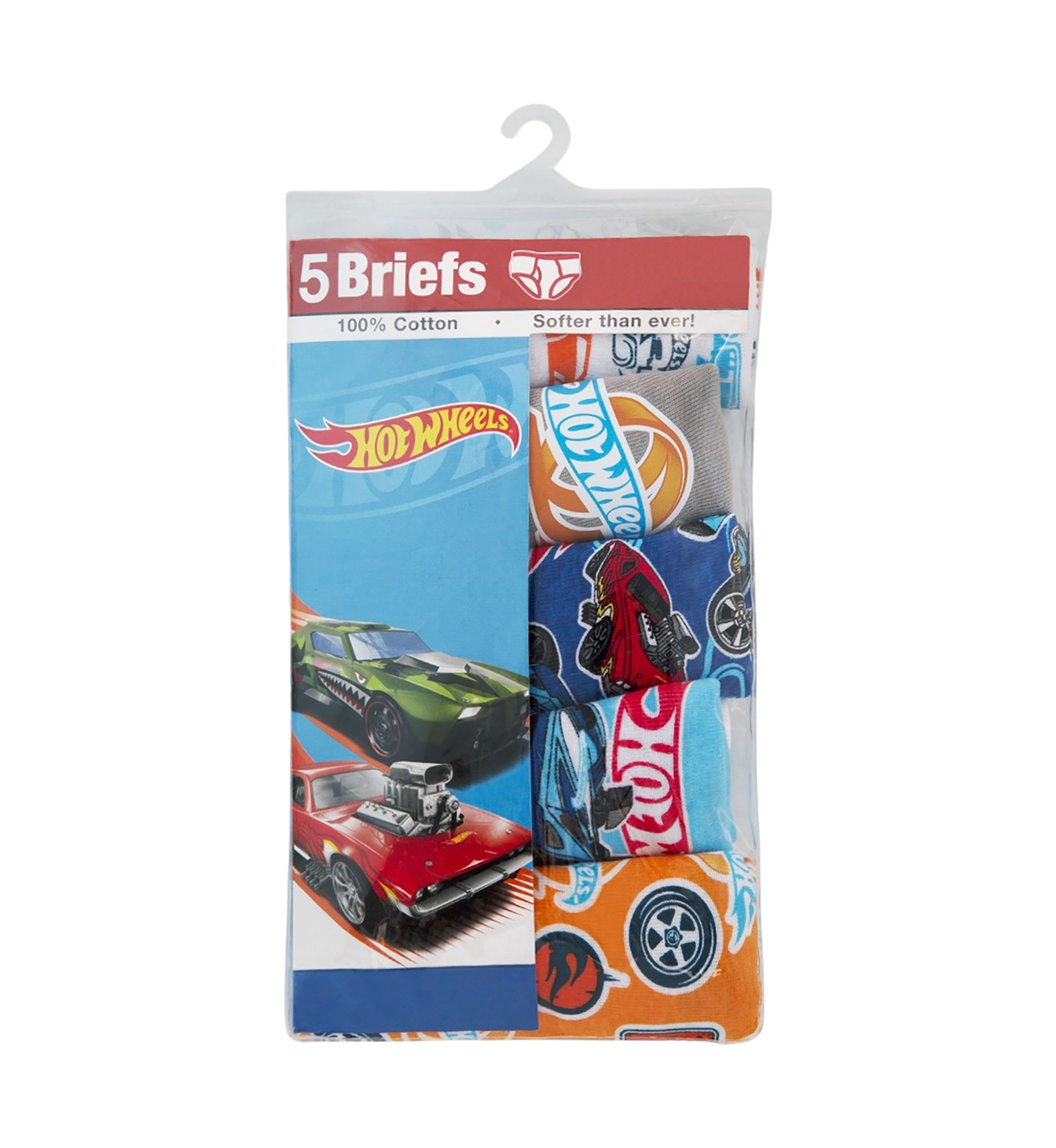 Boys 4-7 Cotton Underwear - 5 Pack