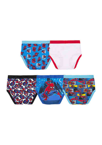 Batman™ Boys 4-7 Spiderman Underwear - 5 Pack
