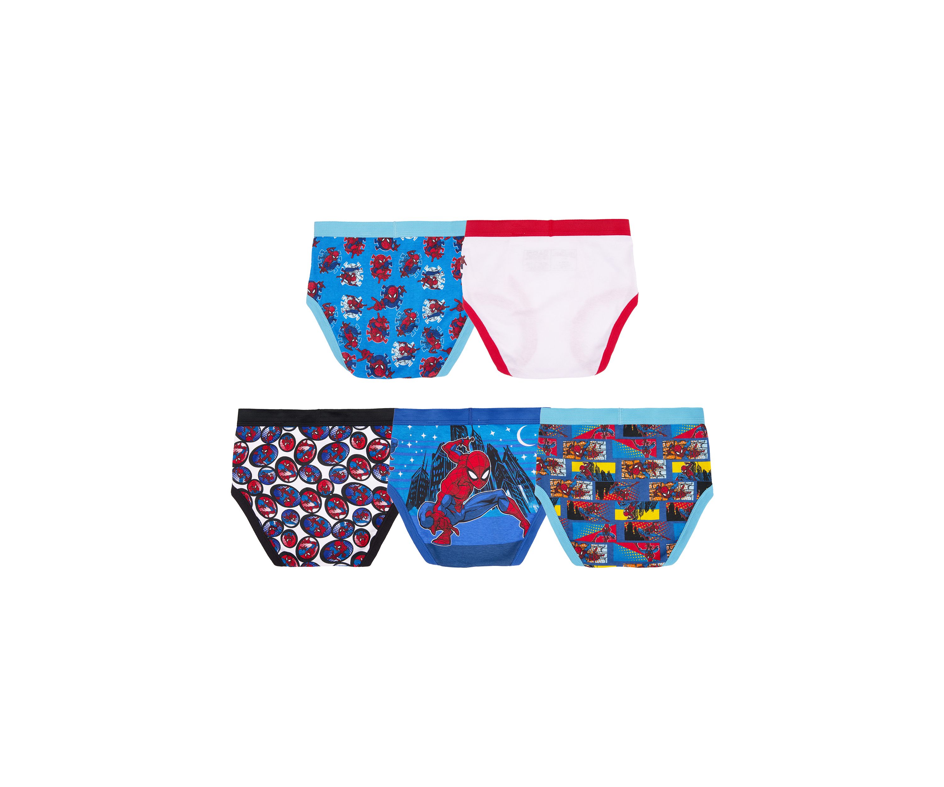 Boys 4-7 Spiderman Underwear - 5 Pack