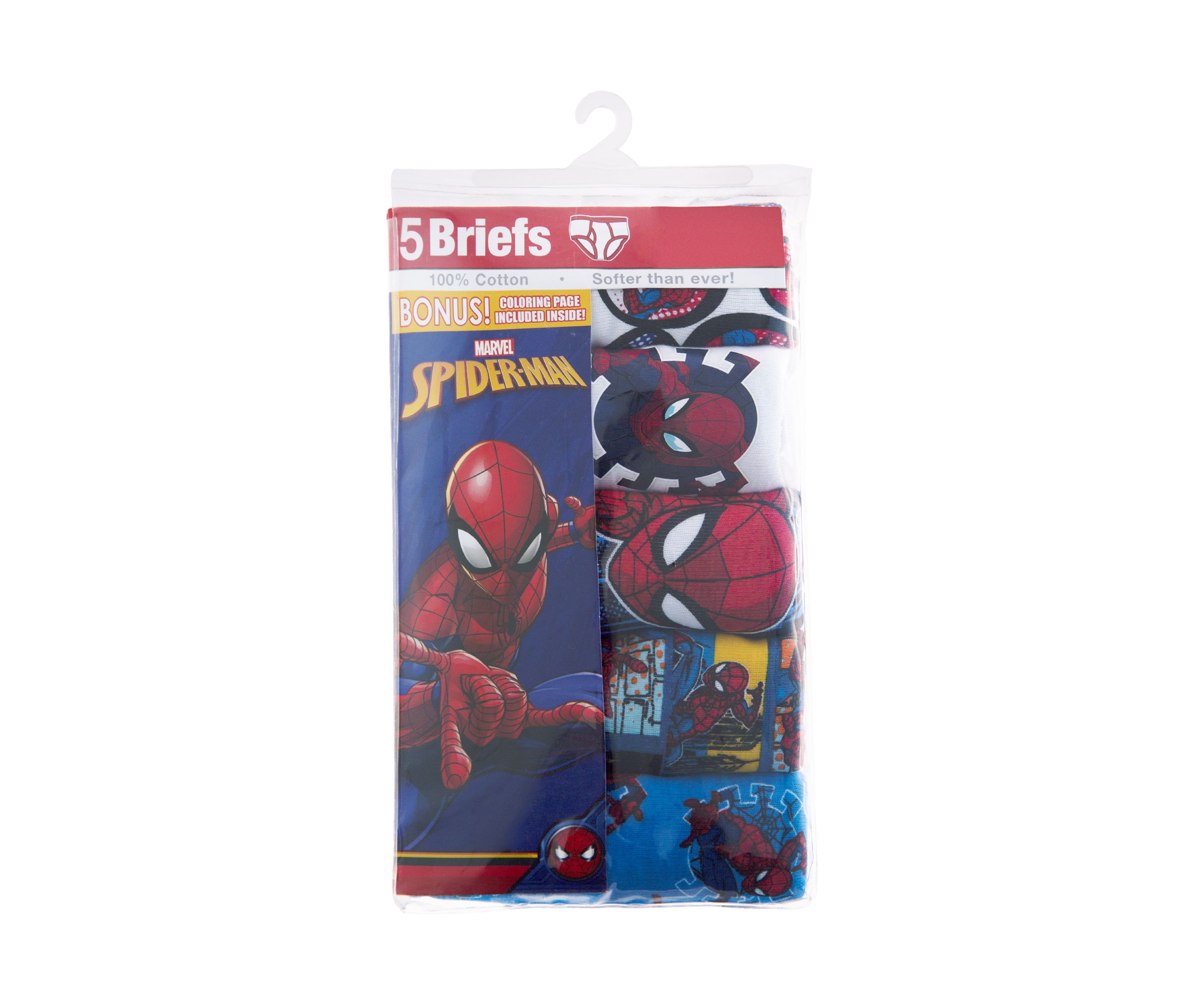 Boys 4-7 Spiderman Underwear - 5 Pack