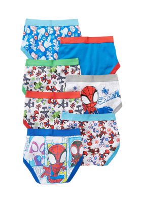 Toddler Boy Spidey & His Amazing Friends 7-Pack Brief Underwear