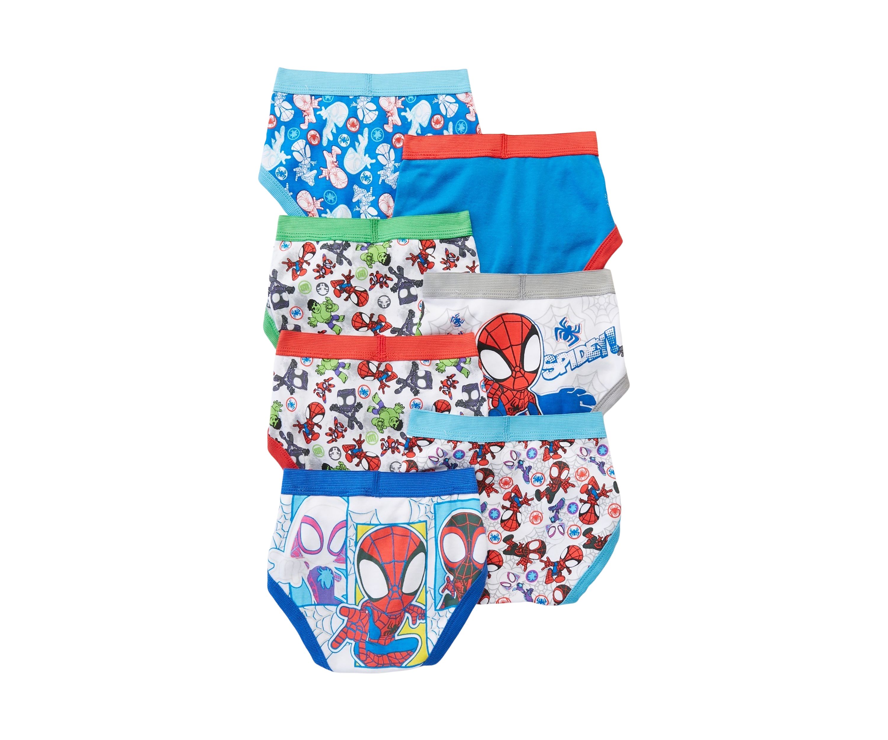 Toddler Boys Spidy and Friends Underwear - 7 Pack