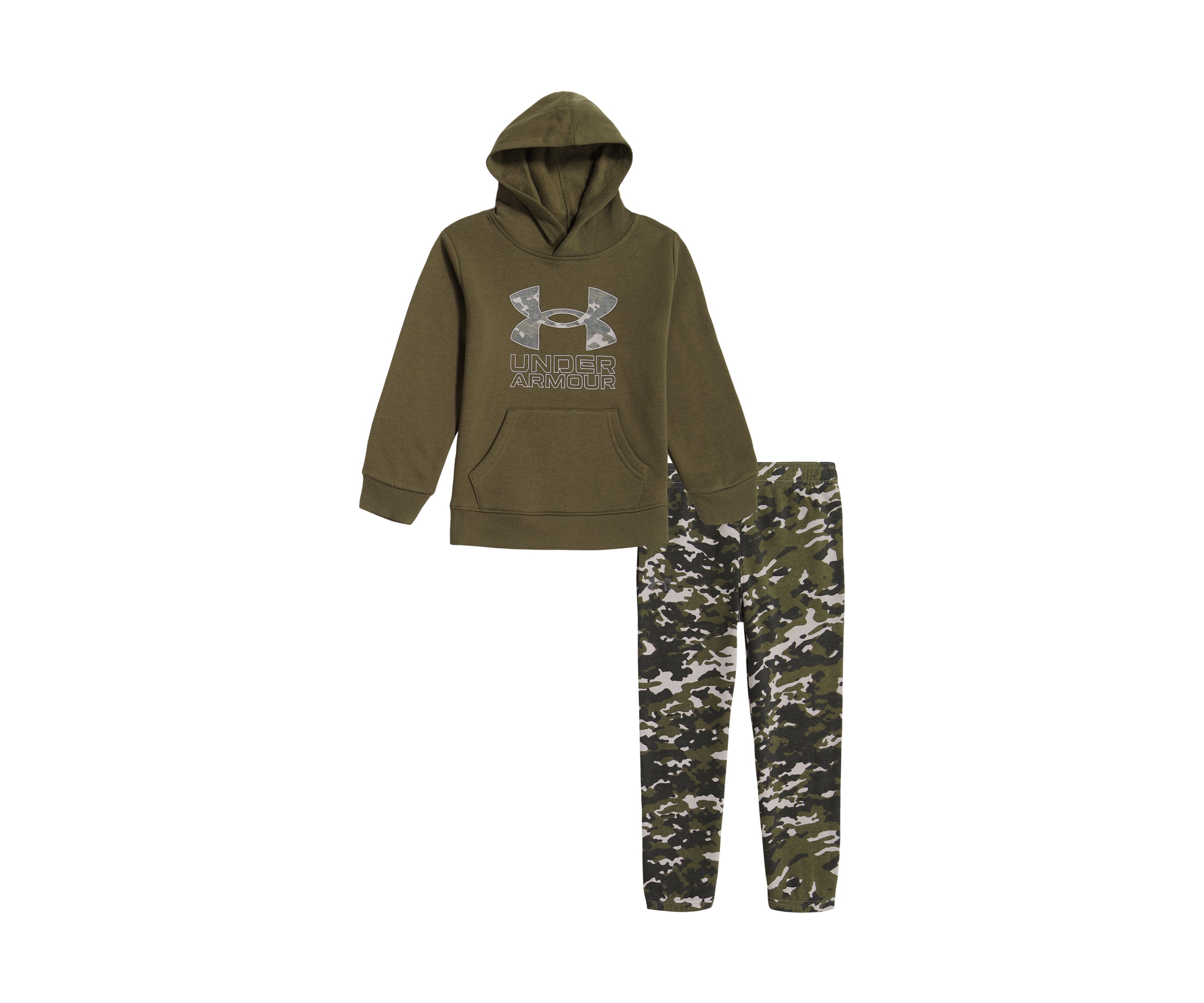 Boys 4-7 Fleece Camo Set