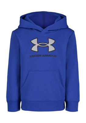 Under Armour Boys 4 7 Mesh Logo Hoodie belk