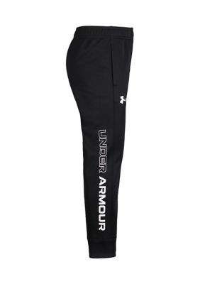 Under Armour Kids' Boys' Rival Fleece Graphic Joggers Pants, Casual,  Athletic